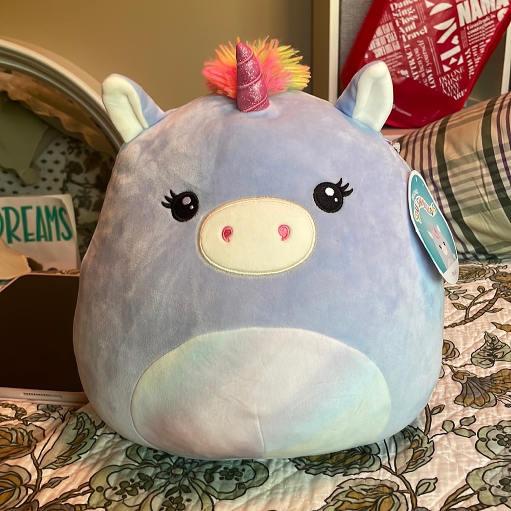 12 inch purple unicorn